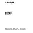 SIEMENS FS333V6 Instrukcja Obsługi